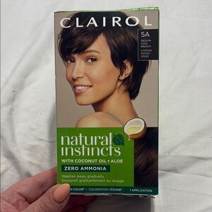 Clairol Medium Cool Brown 5A Hair Color with Natural Dimension